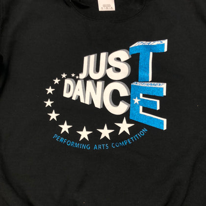 Just Dance Black Sweatshirts with Blue Sparkles - TECOMPS