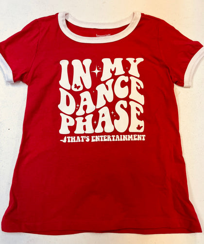 In My Dance Phase Red T-Shirt - TECOMPS