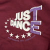 Just Dance Sweatshirt Burgundy/Purple Sparkle
