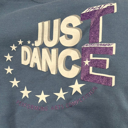 Just Dance Sweatshirt Light Blue / Purple Sparkle - TECOMPS