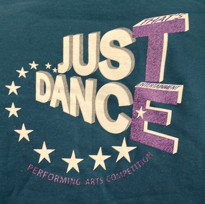 Just Dance Sweatshirt Teal/Purple Sparkle - TECOMPS
