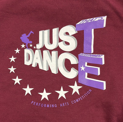 Just Dance Sweatshirt Burgundy/Purple - TECOMPS