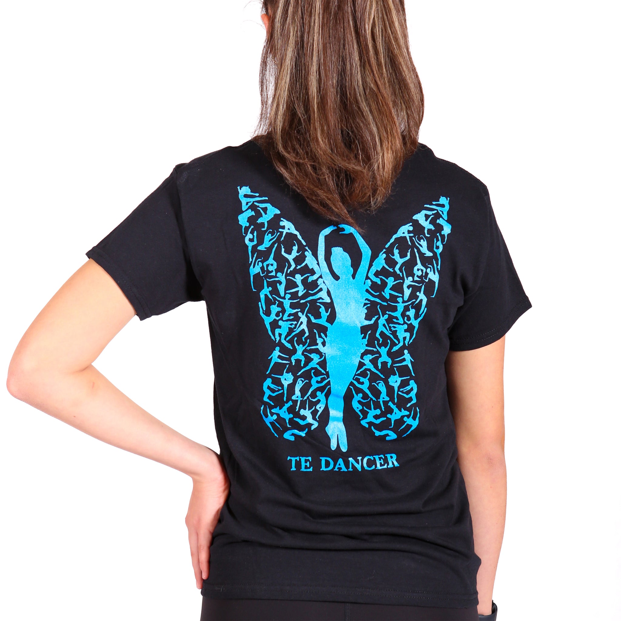 TE Black & Blue Butterfly Dancer Tee