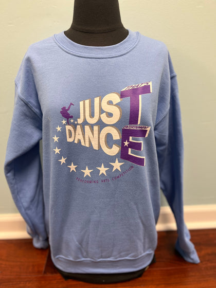 TE Just Dance Baby Blue Sweatshirts with Purple - TECOMPS