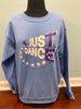 TE Just Dance Baby Blue Sweatshirts with Purple