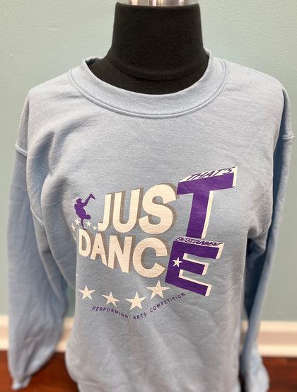 TE Just Dance Lite Blue Sweatshirts with Purple - TECOMPS