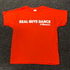 Real Guys Dance Orange w/ White T-Shirt