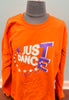 TE Just Dance Sweatshirt Neon Orange with Purple