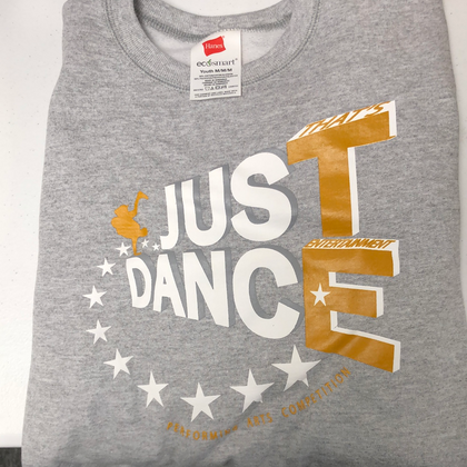 TE Just Dance Grey Sweatshirt / Gold - TECOMPS